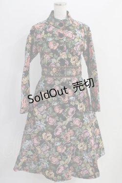 画像1: Juliette et Justine / La Sculpture de la Rose Coat 2 ブラック H-24-09-11-1052-CL-CO-NS-ZH