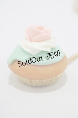 画像1: Q-pot. / Rose CupCake　ネックレス  ミント H-24-09-11-1007-QP-AC-NS-ZH