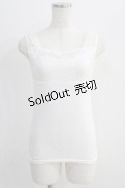 画像1: MRcorset / WINGS TANK TOP Free ホワイト H-24-09-11-1083-GO-TO-NS-ZH