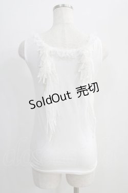 画像3: MRcorset / WINGS TANK TOP Free ホワイト H-24-09-11-1083-GO-TO-NS-ZH