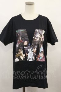 MINT NeKO / プリントTシャツ  黒 H-24-09-11-022-HN-TO-KB-ZH