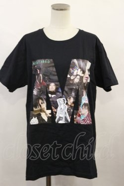 画像1: MINT NeKO / プリントTシャツ  黒 H-24-09-11-022-HN-TO-KB-ZH