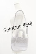 Maison de FLEUR / チュールフリルハンドル2Wayトートバッグ  グレー H-24-09-12-001-LO-BG-NS-ZH