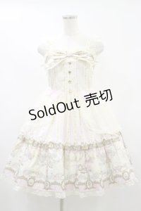 Angelic Pretty / Day Dream Carnivalティアードジャンパースカート Free アイボリー H-24-09-12-066-AP-OP-NS-ZH