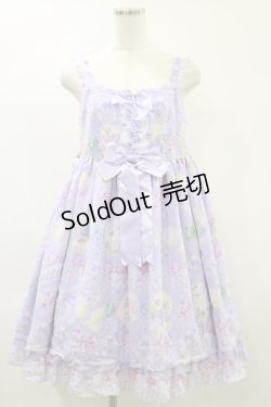 画像1: Angelic Pretty / Jewel Marineフリルジャンパースカート Free ラベンダー H-24-09-12-068-AP-OP-NS-ZH