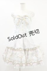 Angelic Pretty / Day Dream Carnivalティアードジャンパースカート Free サックス H-24-09-12-073-AP-OP-NS-ZH