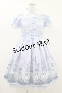 Angelic Pretty / Castle Mirageワンピース Free サックス H-24-09-12-074-AP-OP-NS-ZH