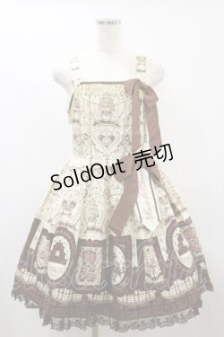 画像1: Angelic Pretty / Musee du Chocolatジャンパースカート Free アイボリー H-24-09-12-080-AP-OP-NS-ZH