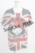 RNA / Hello KittyコラボTシャツ  グレー H-24-09-16-1067-PU-TO-KB-ZH