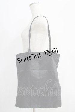 画像2: Candy Stripper / SOUVENIR SATINトートBAG  黒 H-24-09-16-1013-PU-BG-KB-ZH