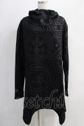 KILL STAR / OCCULTUM HOODIE L 黒 H-24-09-20-076-SL-TO-KB-ZH