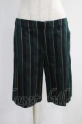 Jane Marple / Regimental stripe Boy's pants M グリーン H-24-09-23-038-JM-PA-KB-ZH