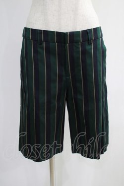 画像1: Jane Marple / Regimental stripe Boy's pants M グリーン H-24-09-23-038-JM-PA-KB-ZH