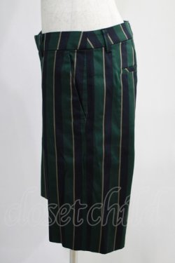 画像2: Jane Marple / Regimental stripe Boy's pants M グリーン H-24-09-23-038-JM-PA-KB-ZH