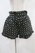 Candy Stripper / TINY ROSE QUILTING SHORTS 2 ブラック H-24-09-23-1048-PU-PA-KB-ZH