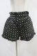 画像1: Candy Stripper / TINY ROSE QUILTING SHORTS 2 ブラック H-24-09-23-1048-PU-PA-KB-ZH (1)