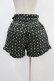 画像2: Candy Stripper / TINY ROSE QUILTING SHORTS 2 ブラック H-24-09-23-1048-PU-PA-KB-ZH (2)