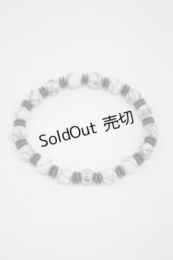 画像1: NieR Clothing / STONE BRACELET   H-24-09-24-1035-PU-AC-KB-ZT271