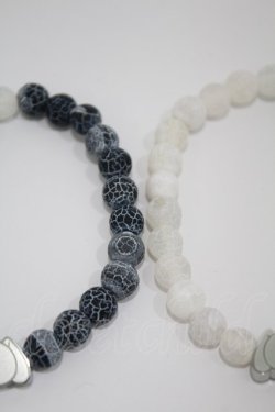 画像2: NieR Clothing / STONE BRACELET   H-24-09-24-1038-PU-AC-KB-ZT271