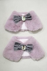 Angelic Pretty / Fantastic Crystalファーアンクルカバー  ラベンダー H-24-09-24-059-AP-ZA-NS-ZH