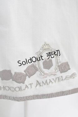 画像4: Amavel / チョコ刺繍ストライプミドル丈ジャンパースカート Free ミントグリーン H-24-09-24-022-CA-OP-NS-ZH