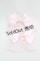 Angelic Pretty / ロゴリボンチャームお袖とめ 2012年  ピンク H-24-09-25-036-AP-ZA-NS-ZH