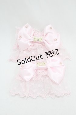 画像1: Angelic Pretty / ロゴリボンチャームお袖とめ 2012年  ピンク H-24-09-25-036-AP-ZA-NS-ZH