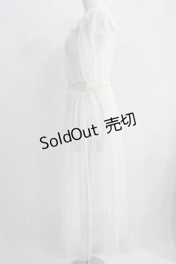 画像2: an another angelus / レースヨークチュールガウンワンピース Free OFF WHITE H-24-09-26-060-CA-OP-NS-ZH