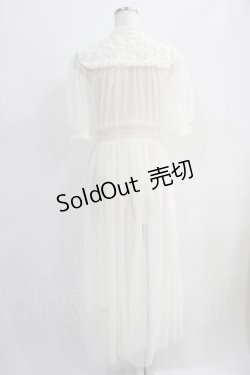 画像3: an another angelus / レースヨークチュールガウンワンピース Free OFF WHITE H-24-09-26-060-CA-OP-NS-ZH