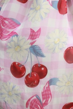 画像4: Angelic Pretty / Sweet Cherry Margaretワンピース Free ピンク H-24-09-26-016-AP-OP-NS-ZH