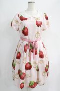 Emily Temple cute / Creamy Strawberryワンピース  ピンク H-24-09-27-1016-ET-OP-KB-ZT072