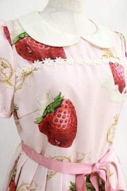 画像4: Emily Temple cute / Creamy Strawberryワンピース  ピンク H-24-09-27-1016-ET-OP-KB-ZT072