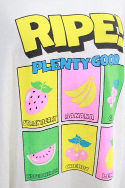 画像3: Candy Stripper / FRUITY TEE ONE-PIECE 2 ホワイト H-24-09-27-1018-PU-OP-KB-ZT075