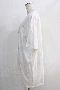 画像2: NieR Clothing / プリント半袖CUTSEW XL 白 H-24-09-27-066-PU-TO-KB-ZT072