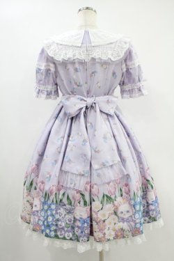 画像2: Angelic Pretty / Flower Kittenワンピース Free ラベンダー H-24-09-28-003-AP-OP-NS-ZH