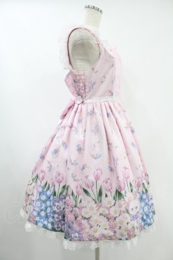 画像3: Angelic Pretty / Flower Kittenジャンパースカート Free ピンク H-24-09-28-008-AP-OP-NS-ZH