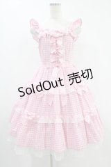 Angelic Pretty / マーガレットドールジャンパースカート Free ピンク H-24-09-28-011-AP-OP-NS-ZH