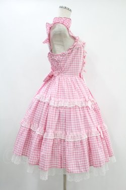 画像3: Angelic Pretty / マーガレットドールジャンパースカート Free ピンク H-24-09-28-011-AP-OP-NS-ZH