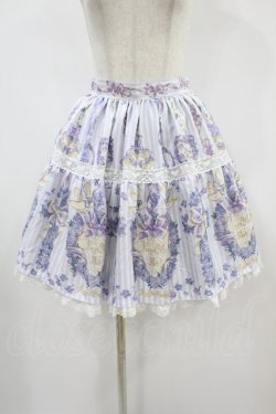 画像1: Angelic Pretty / Romantic Little Gardenスカート Free ラベンダー H-24-09-28-025-AP-SK-NS-ZH