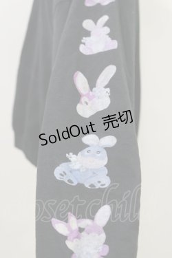 画像3: Candy Stripper / DINGY BUNNY HOODIE  黒 H-24-09-29-035-PU-TO-KB-ZH