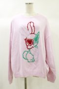 Candy Stripper / COOL BUNNY KNIT  ピンク H-24-09-29-036-PU-TO-KB-ZH