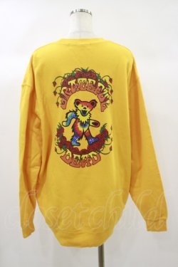 画像2: Candy Stripper / TIE DYE DEAD BEAR SWEAT 2 GOLD YELLOW H-24-09-29-043-PU-TO-KB-ZH