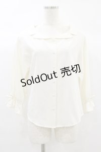 F&A / オフショル開襟シャツ Free OFF WHITE H-24-09-30-022-LO-BL-NS-ZH