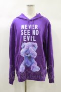 MILKBOY / NEVER SEE NO EVIL HOODIE M パープル H-24-10-01-042-MB-TO-KB-ZH