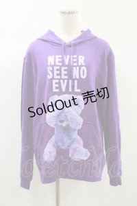 MILKBOY / NEVER SEE NO EVIL HOODIE M パープル H-24-10-01-042-MB-TO-KB-ZH