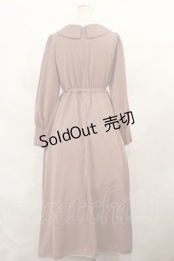 画像3: Maison de FLEUR Petite Robe canone / さんかくレースのお願いワンピース S Light Brown H-24-10-02-1024-EL-OP-NS-ZH