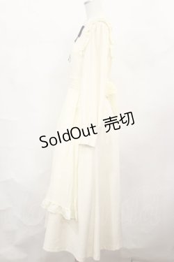 画像2: Maison de FLEUR Petite Robe canone / オードブル前のワンピース S Ivory H-24-10-02-1025-EL-OP-NS-ZH