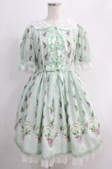 Angelic Pretty / すずらんBouquetワンピース Free ミント H-24-10-02-008-AP-OP-NS-ZH