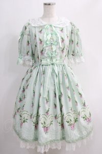 Angelic Pretty / すずらんBouquetワンピース Free ミント H-24-10-02-008-AP-OP-NS-ZH