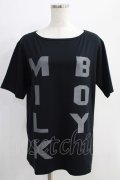 MILKBOY / BIGLOGO TEE  黒 H-24-10-03-033-MB-TO-KB-ZT201